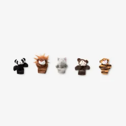 Wild animals finger puppets - 5 pcs