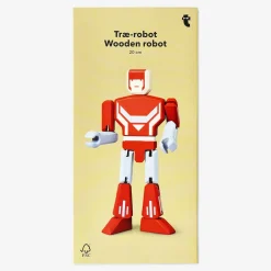 Wooden robot - 20 cm