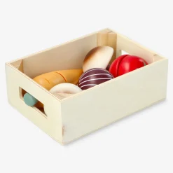 Wooden vegetable box playset
